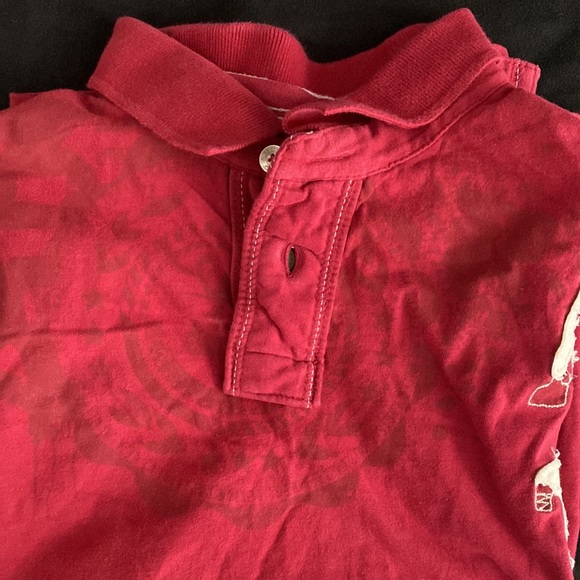 Arizona Jeans deep red A75 polo shirt - Picture 13 of 15